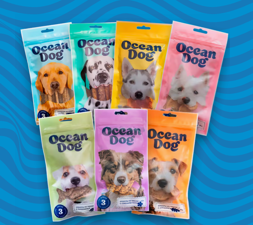 Натуральные и полезные Лакомства “Ocean DoG” из Трески и Лосося будут представлены на выставке “МирЗоо-2024”.